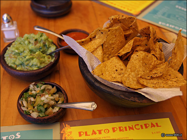 Nachos con Guacamole