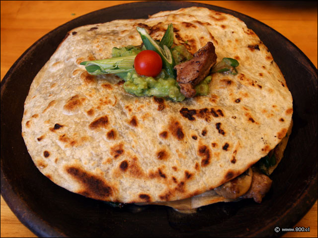 Quesadilla de Cerdo - Mexicana