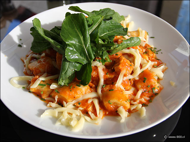 Gnochis de Papa con pomodoro - Caf Melba - Riesco