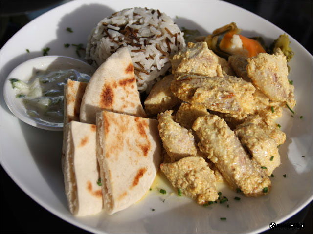 Reineta en Especias Tandoori - Caf Melba - Riesco