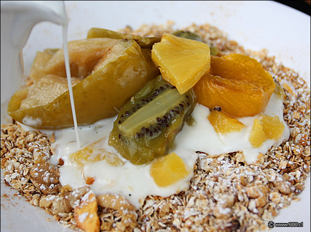 Desayuno: Cositas Saludables - Caf Melba - Riesco