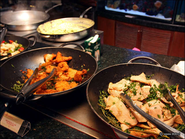 Wok de pescados