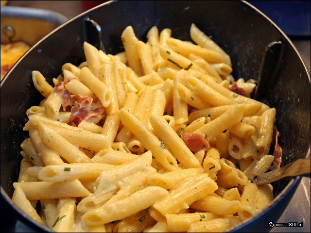 Penne a la crema - El Capataz - Monticello