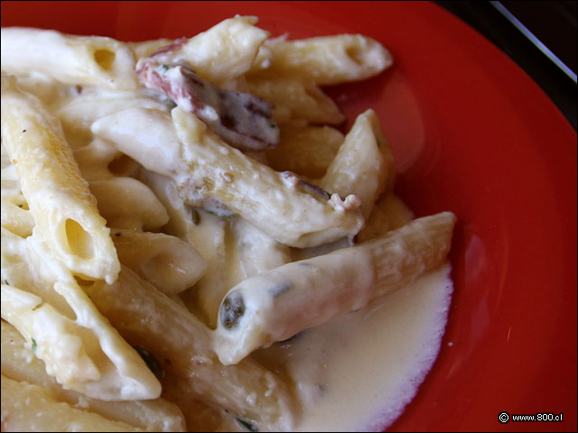 Penne a la crema - El Capataz - Monticello