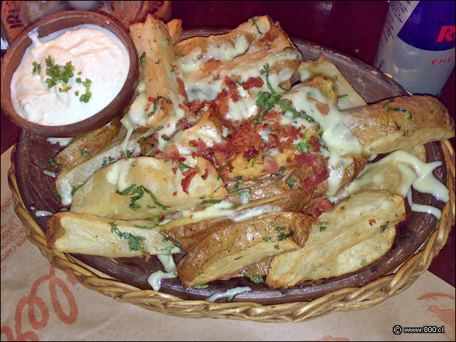 Papas fritas irlandesas - Irish Geo Pub Flannerys - Encomenderos