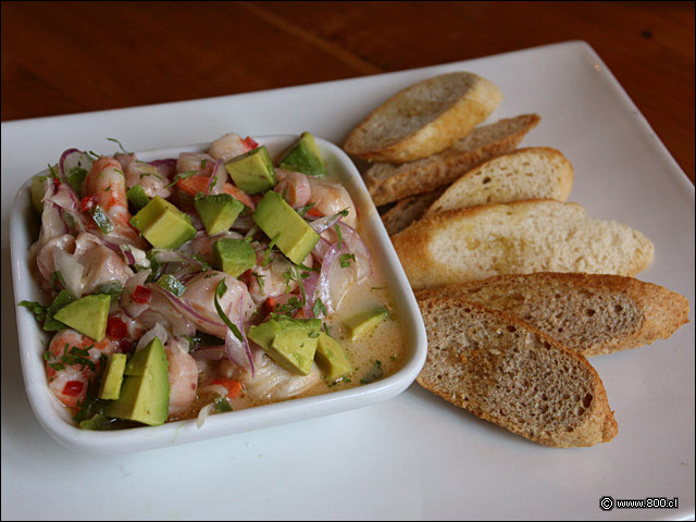 Ceviche al Ajillo