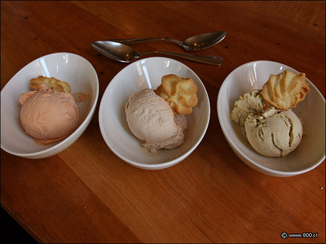 Helados de postre