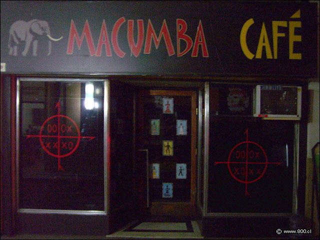 Fachada frontal - Macumba Caf