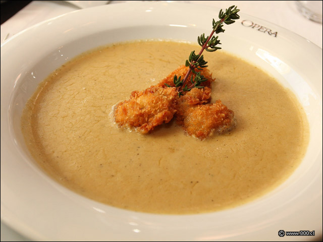 Crema de Ostras