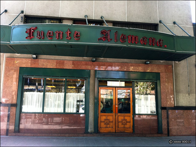 Fachada - Fuente Alemana