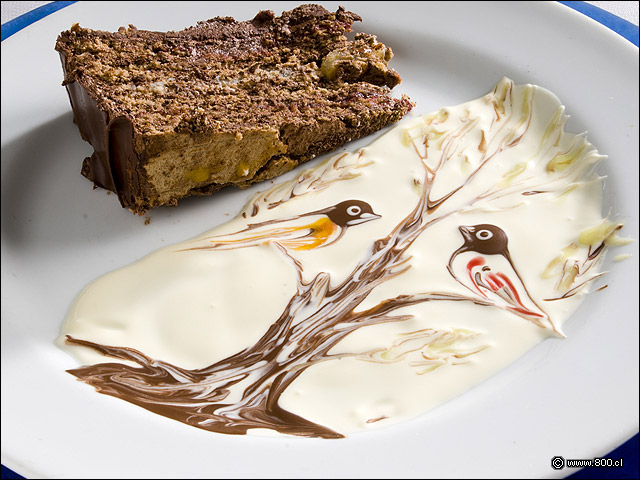 Torta de Chocolate Mazap�n - Puerto Marisko