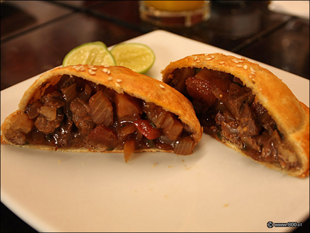 Detalle de Empanada de Lomo Saltado - Tanta - Parque Arauco