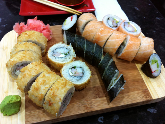 Tabla de rolls - Duahu Sushi (Santiago Centro)