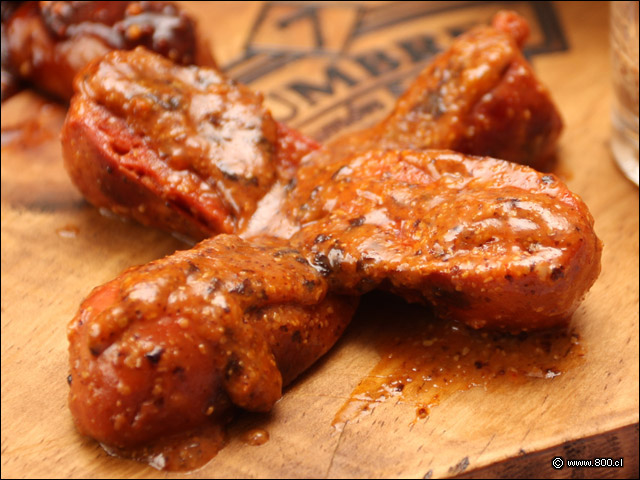 Chorizo Riojano con Mostaza - La Terraza Gourmat