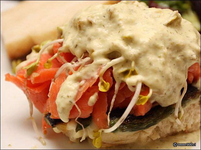 Detalle de Salmn Ahumado - La Terraza Gourmat