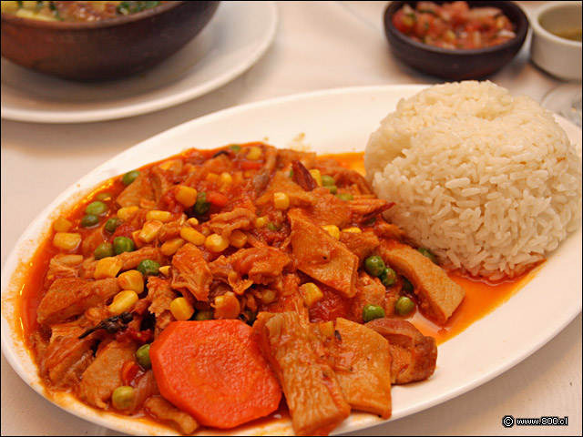 Guatitas a la Jardinera - Peyo Restaurante