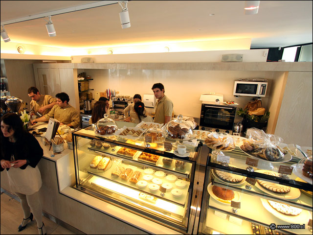 Vitrina y sus delicias vista  - Caf Kant