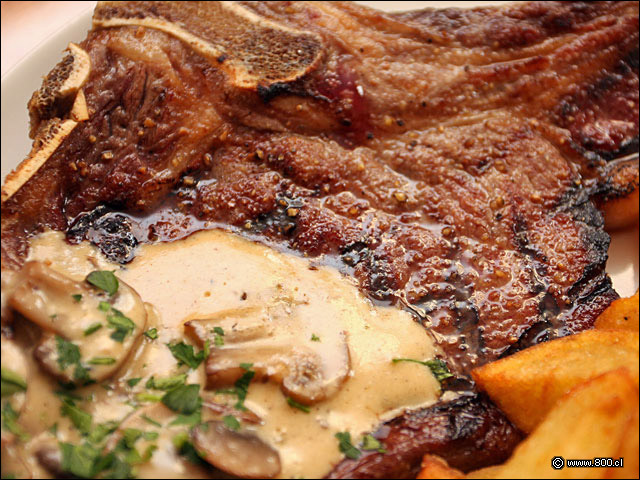 Detalle de Chulet�n de Lomo - Les Comperes