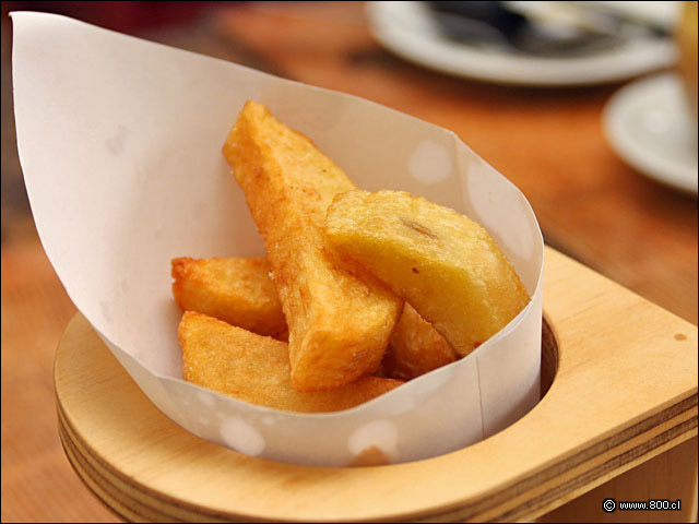Detalle de Papas Fritas - Les Comperes