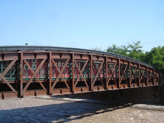 Puente 2 - Puentes Metalicos Sobre el Rio Mapocho