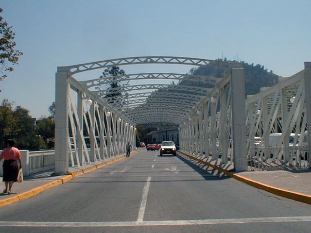 Puente 3 - Puentes Metalicos Sobre el Rio Mapocho