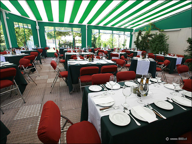 Terraza interior - Los Toros Italianos