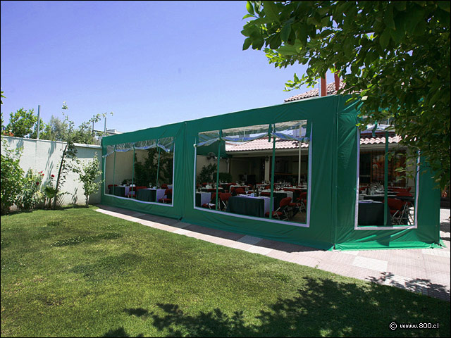 Terraza desde afuera - Los Toros Italianos