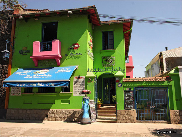 Fachada frontal - La Mordida