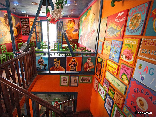 Vista general del segundo piso - La Mordida