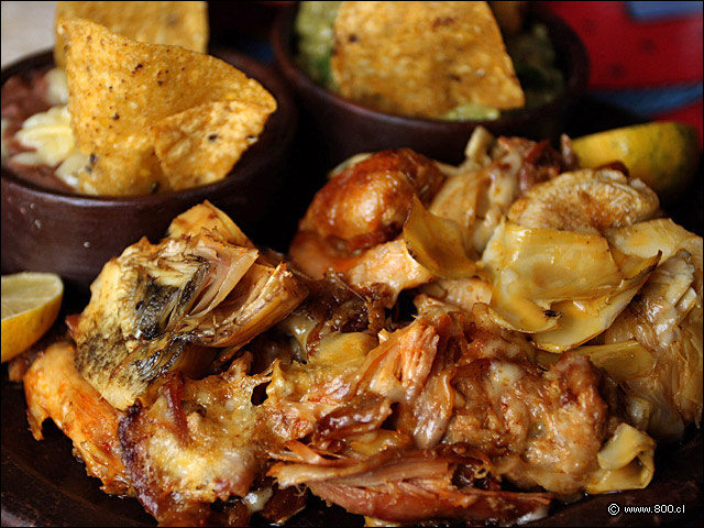 Pollo de grano confitado a la cerveza lager - La Mordida