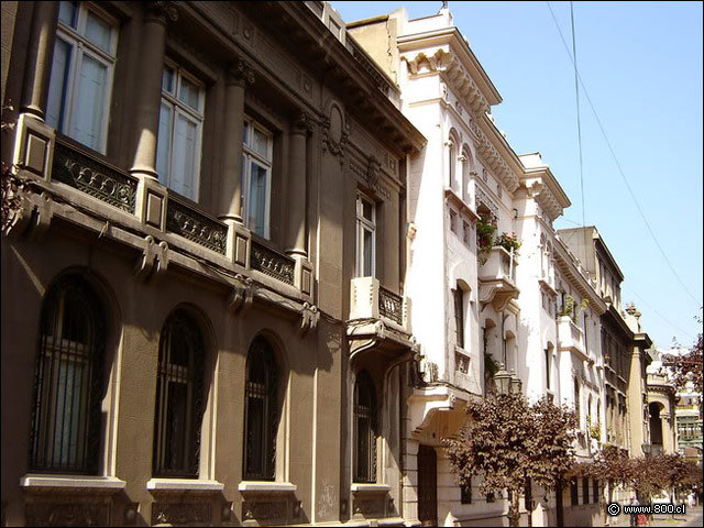 Casas del barrio - Barrio Pars-Londres