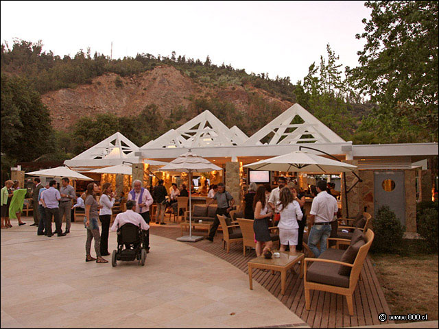 Terraza del Bohio y borde de la piscina - El Boho - Hotel Sheraton