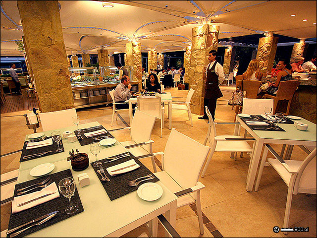 Presentacin de las mesas - El Boho - Hotel Sheraton