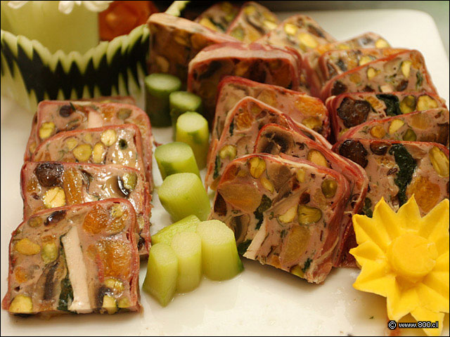 Terrina de de Pate y Frutos Secos