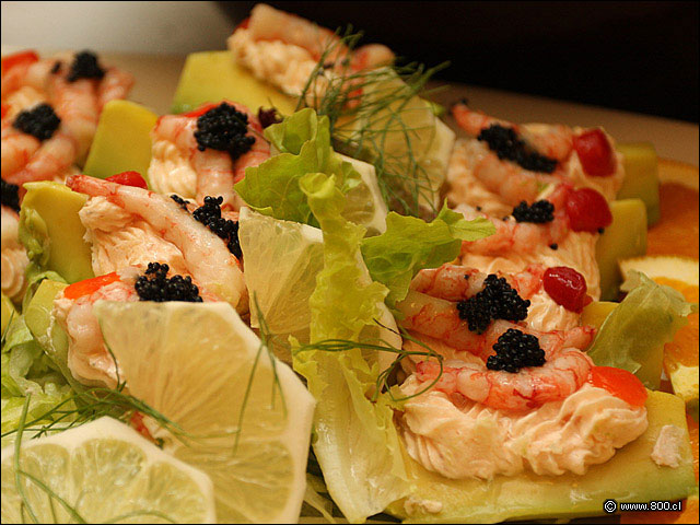 Camarones Sobre Palta - El Boho - Hotel Sheraton