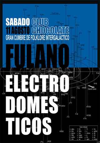 Electrodom�sticos & Fulano en vivo
