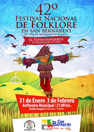 42 Festival de Folklore de San Bernardo 