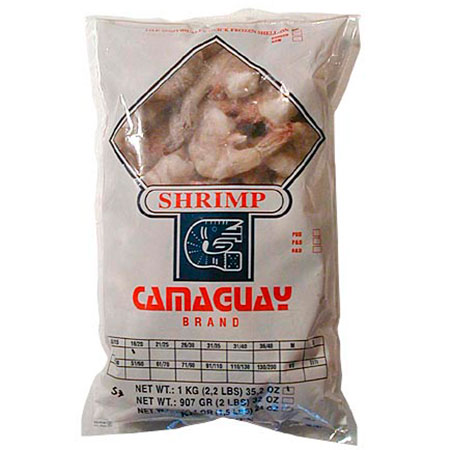 Camar�n 16-20 Vista Frontal - Cat�logo Camarones Ecuatorianos