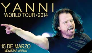 Yanni en Chile