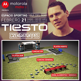 Dj Tiesto en Via del Mar