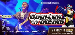 Capitn Memo en Club Chocolate