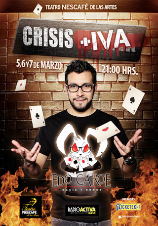 Magia y humor con Edo Caroe