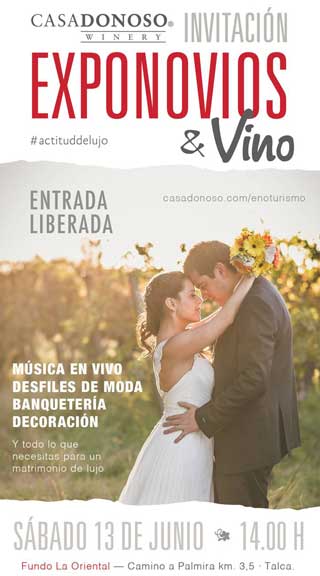 Expo Novios y Vinos en Talca by Casa Donoso