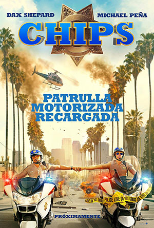 Lista de Ganadores de entradas dobles para la película Chips: Patrulla Motorizada