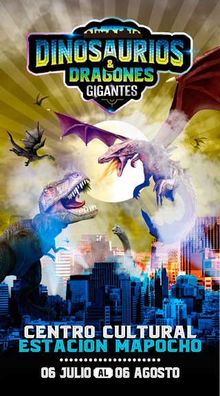 Dinosaurios & Dragones Gigantes 2017