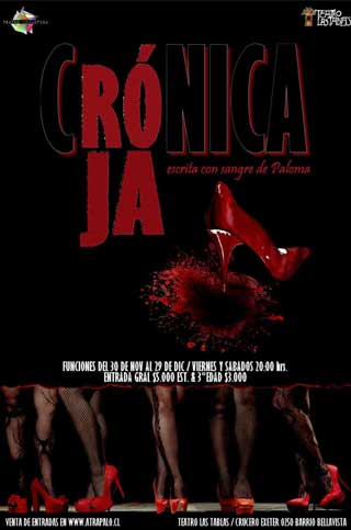 Crnica roja escrita con sangre de paloma