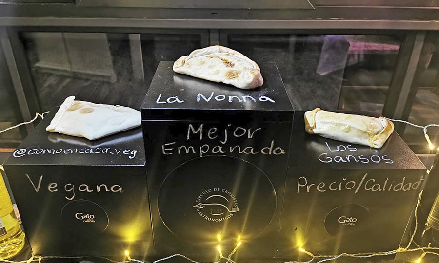 Mejor empanada 2021 y menciones especiales premiacin del Crculo de Cronistas Gastronmicos de Chile