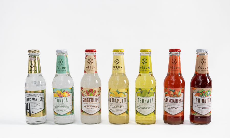 Verum mixer italiano: Bebidas con todo lo bueno del mediterrneo en una botella
