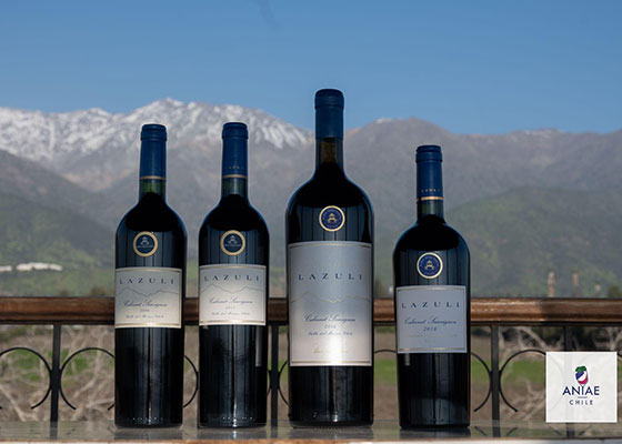 Via Aquitania y su exclusiva Degustacin de su Vino cono: Lazuli