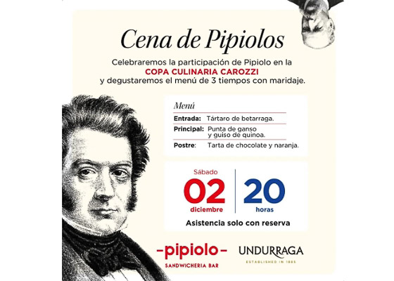 Cena de Pipiolos